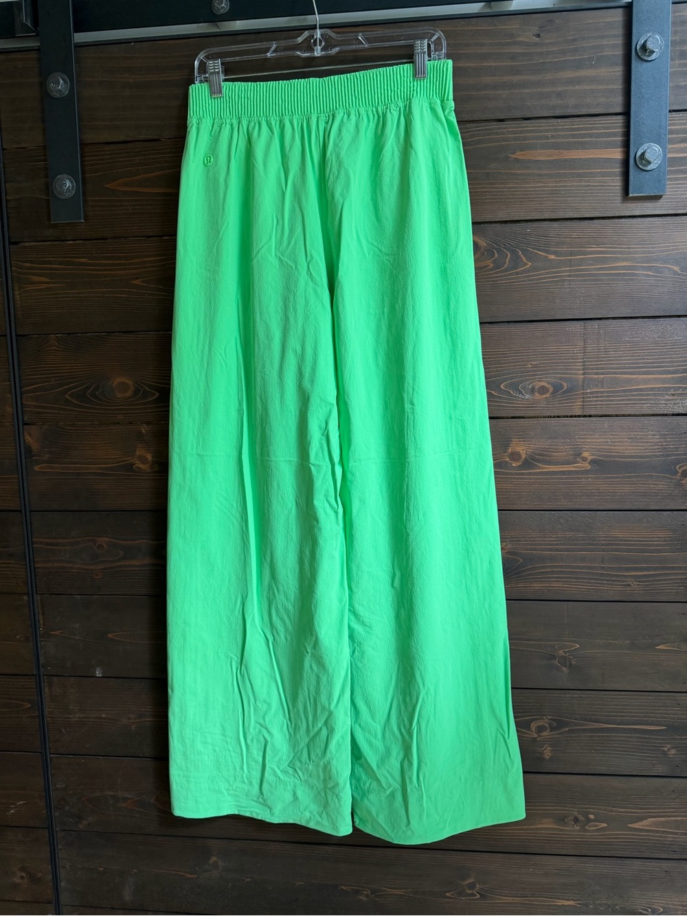 Lululemon sz M stretch woven wide leg high rise pant NWT - Picture 5 of 6